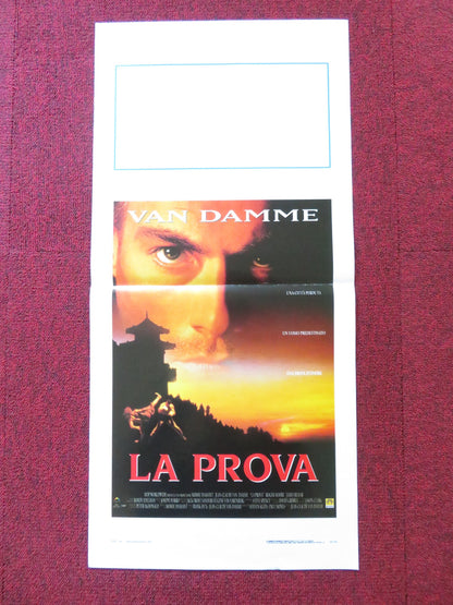 LA PROVA / THE QUEST ITALIAN LOCANDINA POSTER JEAN-CLAUDE VAN DAMME 1996