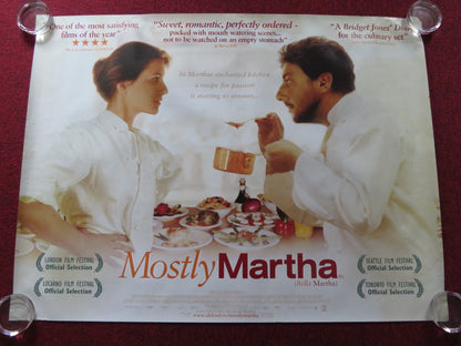 MOSTLY MARTHA UK QUAD (30"x 40") ROLLED POSTER SERGIO CASTELLLITTO 2001