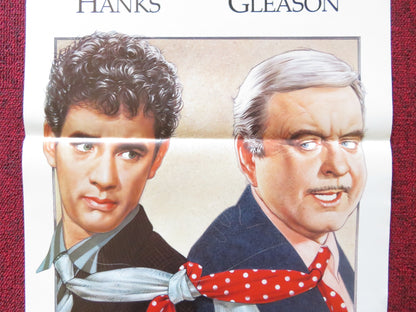 NOTHING IN COMMON ITALIAN LOCANDINA POSTER TOM HANKS JACKIE GLEASON 1986