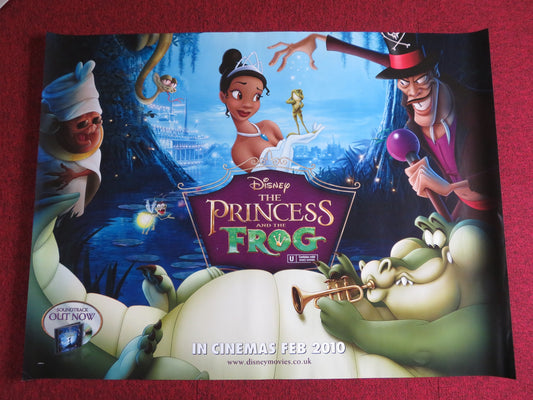 THE PRINCESS AND THE FROG UK QUAD (30"x 40") ROLLED POSTER DISNEY 2009