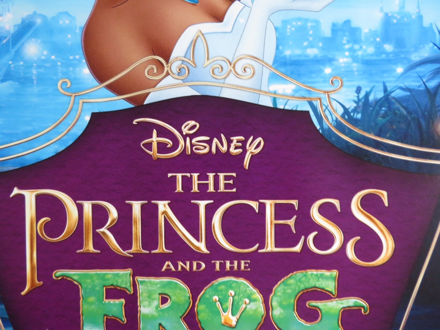 THE PRINCESS AND THE FROG UK QUAD (30"x 40") ROLLED POSTER DISNEY 2009