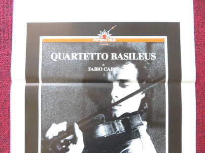 QUARTETTO BASILEUS ITALIAN LOCANDINA POSTER HECTOR ALTERIO OMERO ANTONUTTI 1982