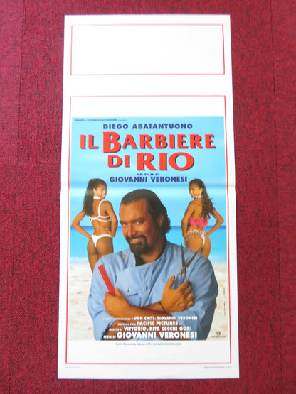 IL BARBIERE DI RIO ITALIAN LOCANDINA POSTER DIEGO ABATANTUONO 1996