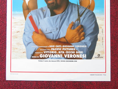 IL BARBIERE DI RIO ITALIAN LOCANDINA POSTER DIEGO ABATANTUONO 1996