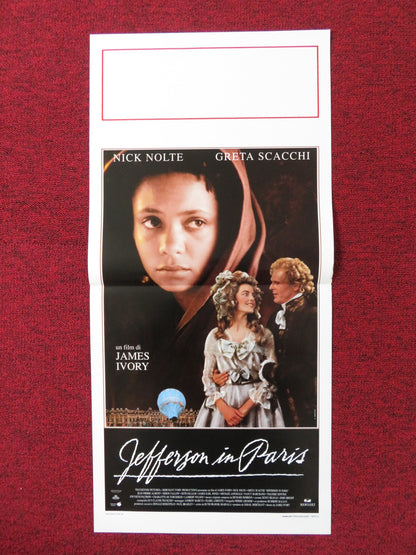 JEFFERSON IN PARIS ITALIAN LOCANDINA POSTER NICK NOLTE GRETA SCACCHI 1995