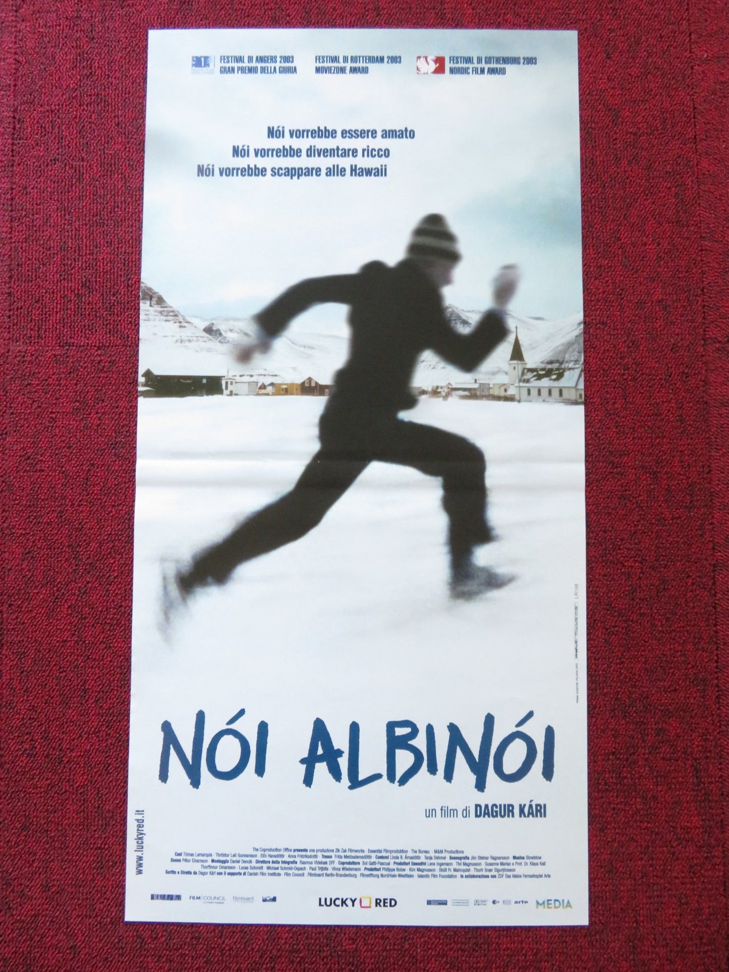 NOI THE ALBINO ITALIAN LOCANDINA POSTER TOMAS LEMARQUIS 2003