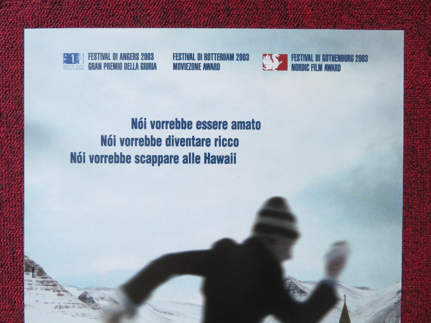 NOI THE ALBINO ITALIAN LOCANDINA POSTER TOMAS LEMARQUIS 2003