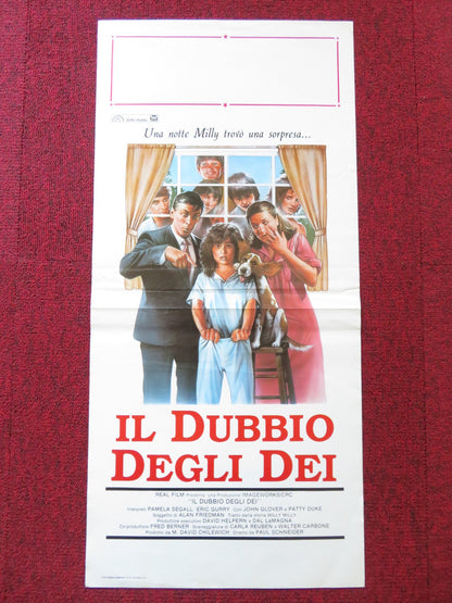 IL DUBBIO DEGLI DEI ITALIAN LOCANDINA POSTER PAMELA ADLON ERIC GURRY 1986