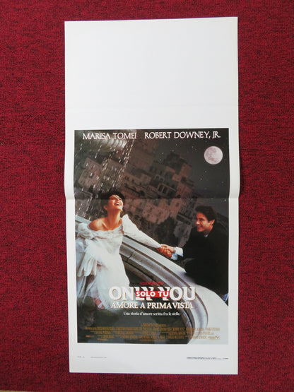 ONLY YOU ITALIAN LOCANDINA POSTER ROBERT DOWNEY JR. MARISA TOMEI 1994