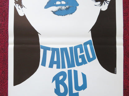 TANGO BLU ITALIAN LOCANDINA POSTER FRANCO FRANCHI MAURIZIO MERLI 1987