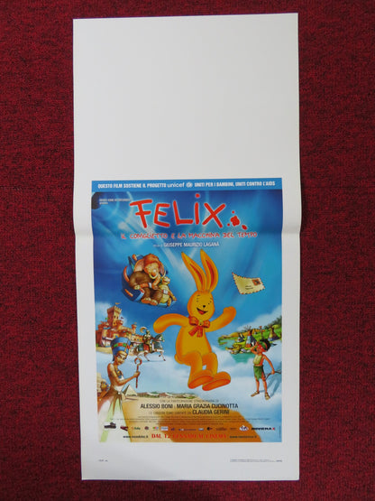 FELIX - IL CONIGLIETTO E LA MACCHINA DEL TEMPO ITALIAN LOCANDINA POSTER 2006