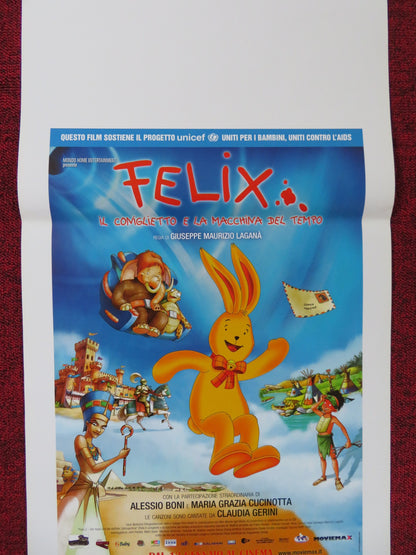 FELIX - IL CONIGLIETTO E LA MACCHINA DEL TEMPO ITALIAN LOCANDINA POSTER 2006