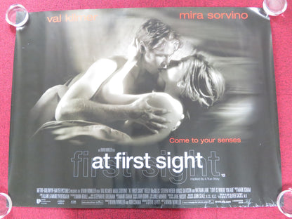 AT FIRST SIGHT UK QUAD (30"x 40") ROLLED POSTER VAL KILMER MIRA SORVINO 1999