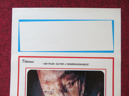 FACES OF DEATH ITALIAN LOCANDINA POSTER  MICHAEL CARR 1981