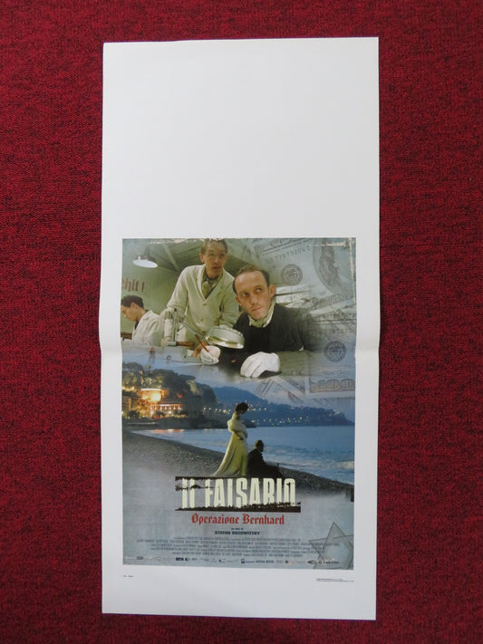 IL FALSARIO - OPERAZIONE BERNHARD ITALIAN LOCANDINA POSTER KARL MARKOVICS 2007