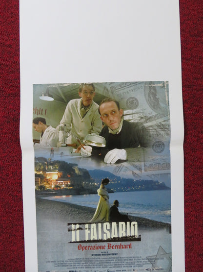 IL FALSARIO - OPERAZIONE BERNHARD ITALIAN LOCANDINA POSTER KARL MARKOVICS 2007