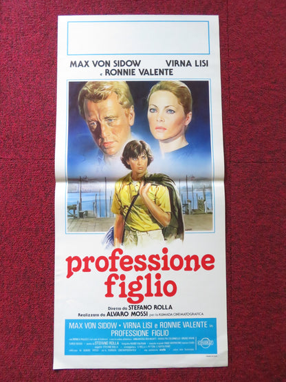 VENETIAN LIES ITALIAN LOCANDINA POSTER MAX VON SYDOW VIRNA LISI 1979