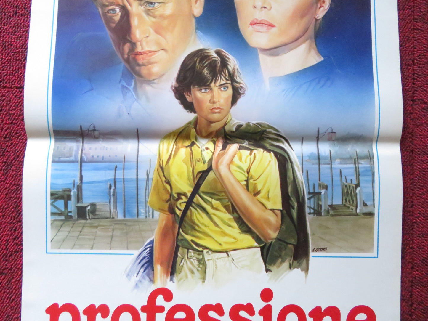 VENETIAN LIES ITALIAN LOCANDINA POSTER MAX VON SYDOW VIRNA LISI 1979