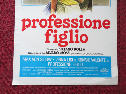 VENETIAN LIES ITALIAN LOCANDINA POSTER MAX VON SYDOW VIRNA LISI 1979