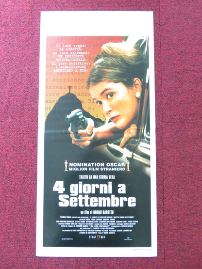 FOUR DAYS IN SEPTEMBER ITALIAN LOCANDINA POSTER ALAN ARKIN FERNANDA TORRES 1997