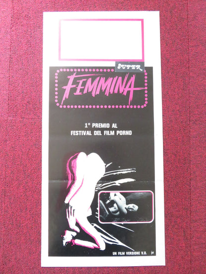 FEMMINA ITALIAN LOCANDINA POSTER MONICA GUERRITORE ALBERTO DI STASIO 1998