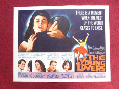 THE YOUNG LOVERS US HALF SHEET (22"x 28") POSTER PETER FONDA SHARON HUGUENY 1964