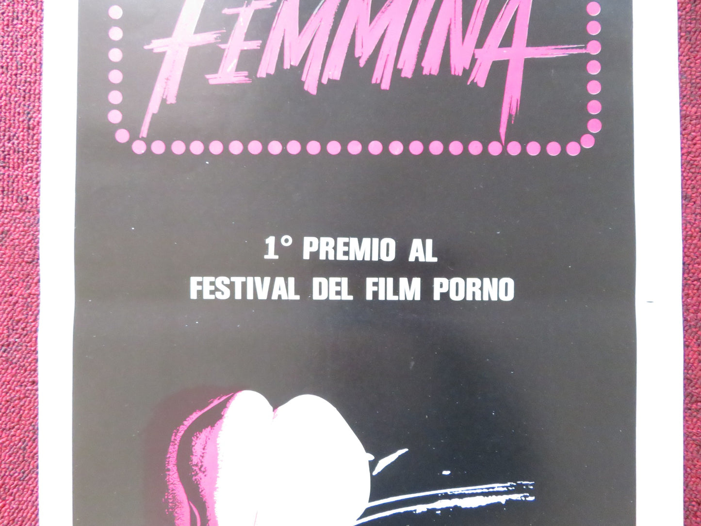 FEMMINA ITALIAN LOCANDINA POSTER MONICA GUERRITORE ALBERTO DI STASIO 1998