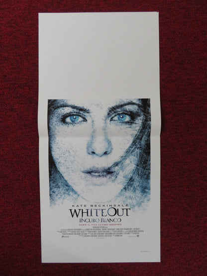 WHITEOUT ITALIAN LOCANDINA POSTER KATE BECKINSALE GABRIEL MACHT 2009