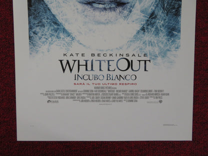 WHITEOUT ITALIAN LOCANDINA POSTER KATE BECKINSALE GABRIEL MACHT 2009