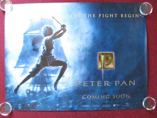 PETER PAN UK QUAD (30"x 40") ROLLED POSTER JASON ISAACS JEREMY SUMPTER 2003