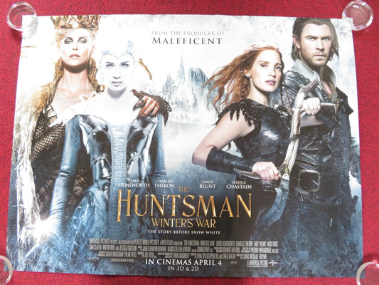 THE HUNTSMAN: WINTER'S WAR- B UK QUAD (30"x 40") ROLLED POSTER C. HEMSWORTH 2016