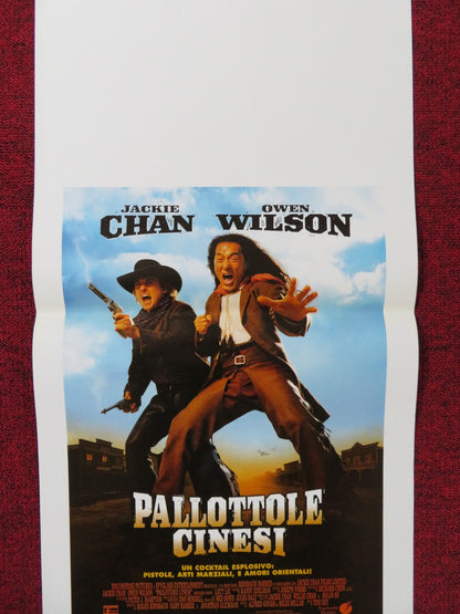 SHANGHAI NOON ITALIAN LOCANDINA POSTER JACKIE CHAN OWEN WILSON 2000