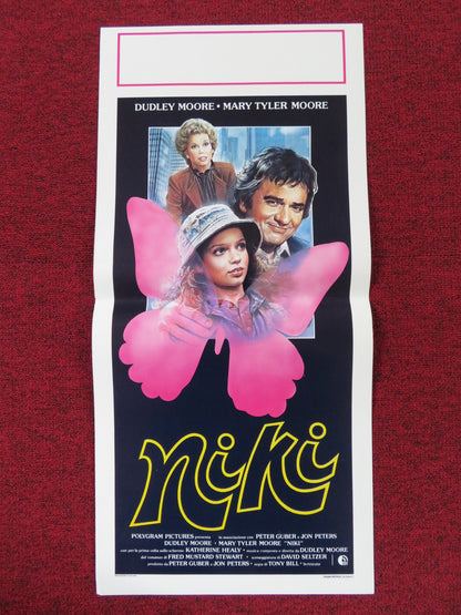 SIX WEEKS ITALIAN LOCANDINA POSTER DUDLEY MOORE MARY TYLER MOORE 1983