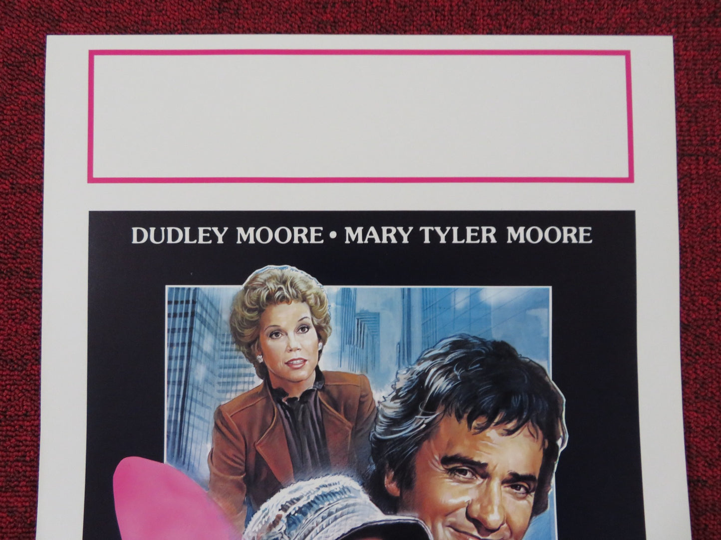 SIX WEEKS ITALIAN LOCANDINA POSTER DUDLEY MOORE MARY TYLER MOORE 1983