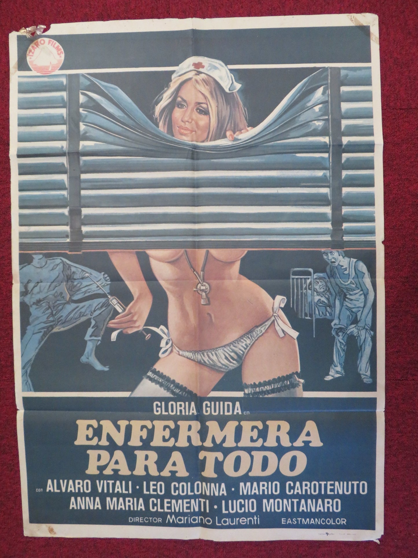 ENFERMERA PARA TODO SPANISH POSTER GLORIA GUIDA ALVARO VITALI 1979