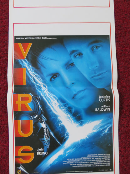 VIRUS ITALIAN LOCANDINA POSTER JAMIE LEE CURTIS WILLIAM BALDWIN 1999