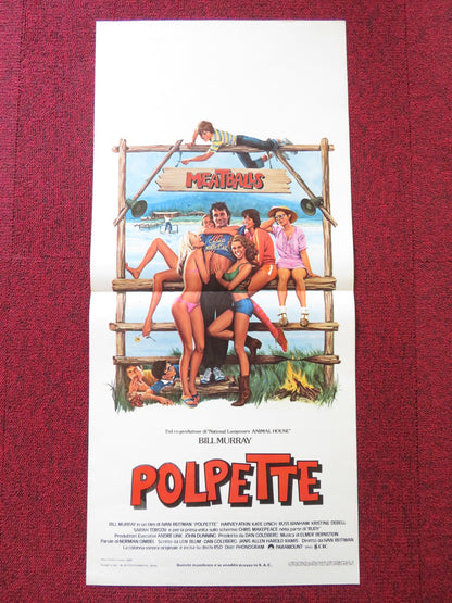 POLPETTE ITALIAN LOCANDINA POSTER BILL MURRAY HARVEY ATKIN 1979