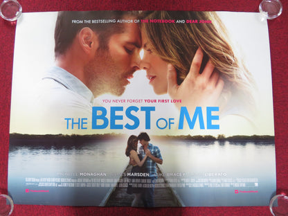 THE BEST OF ME UK QUAD (30"x 40") ROLLED POSTER MICHELLE MONAGHAN 2014