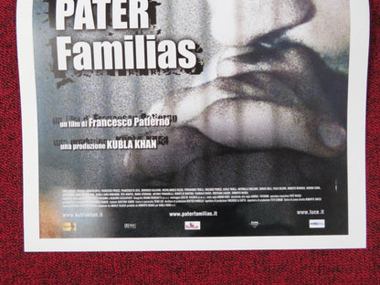 PATER FAMILIAS ITALIAN LOCANDINA POSTER LUIGI LACUZIO FEDERICA BONAVOLONTA 2003