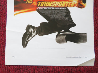 THE TRANSPORTER ITALIAN LOCANDINA POSTER JASON STATHAM SHU QI 2002