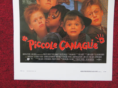 THE LITTLE RASCALS ITALIAN LOCANDINA POSTER TRAVIS TEDFORD KEVIN J. WOODS 1995