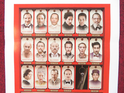 GRAND BUDAPEST HOTEL ITALIAN LOCANDINA POSTER RALPH FIENNES BILL MURRAY 2014