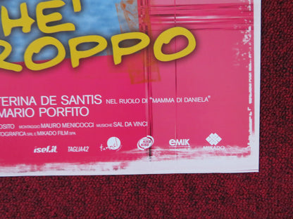 TI LASCIO PERCHE' TI AMO TROPPO - A ITALIAN FOTOBUSTA POSTER F. ALBANESE 2006