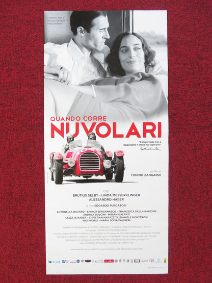 WHEN NUVOLARI RUNS: THE FLYING MANTUAN ITALIAN LOCANDINA POSTER B. SELBY 2018