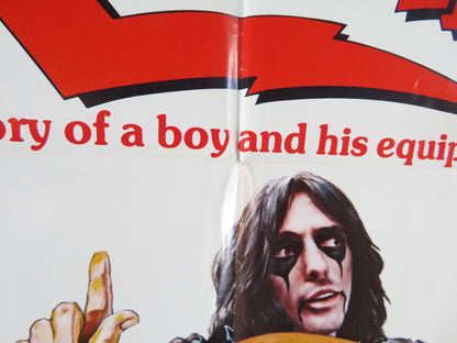 ROADIE - STYLE B FOLDED US ONE SHEET POSTER MEAT LOAF ALICE COOPER 1980