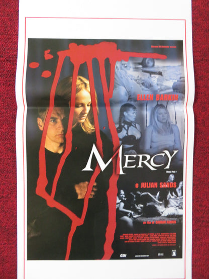 MERCY ITALIAN LOCANDINA POSTER ELLEN BARKIN JULIAN SANDS 2000