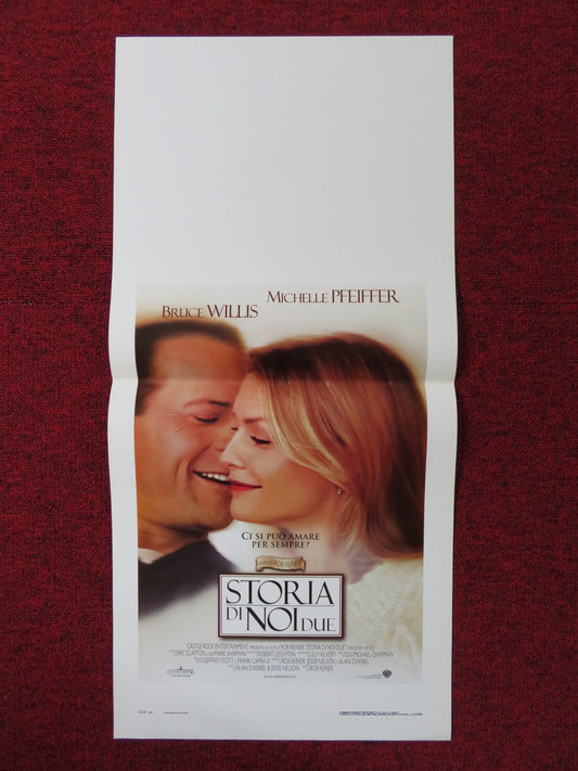 THE STORY OF US ITALIAN LOCANDINA POSTER BRUCE WILLIS MICHELLE PFEIFFER 2000