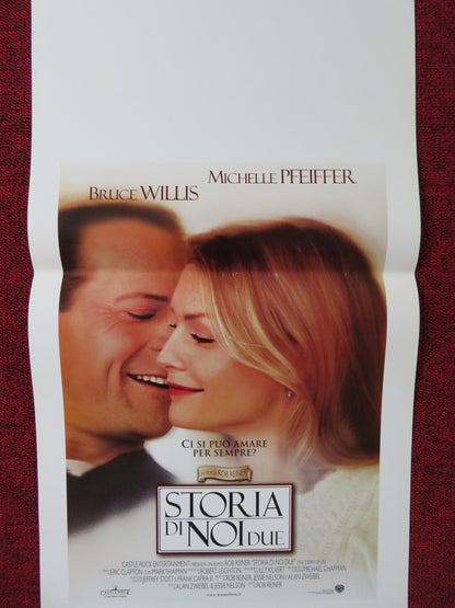 THE STORY OF US ITALIAN LOCANDINA POSTER BRUCE WILLIS MICHELLE PFEIFFER 2000