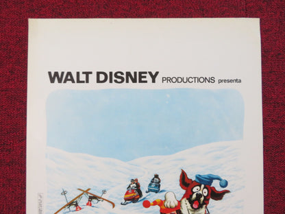 SNOWBALL EXPRESS ITALIAN LOCANDINA POSTER DISNEY DEAN JONES 1972