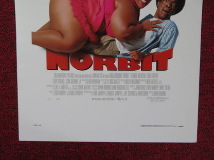 NORBIT ITALIAN LOCANDINA POSTER EDDIE MURPHY THANDIWE NEWTON 2007